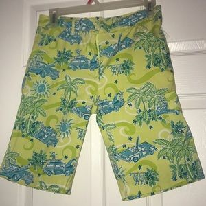 Green and blue Lilly Pulitzer shorts